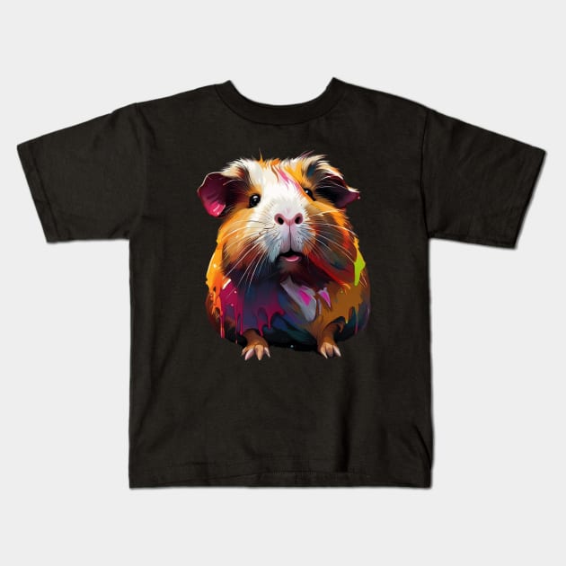 guinea pig Kids T-Shirt by mdr design